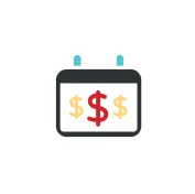 Affiliate receiving monthly payment