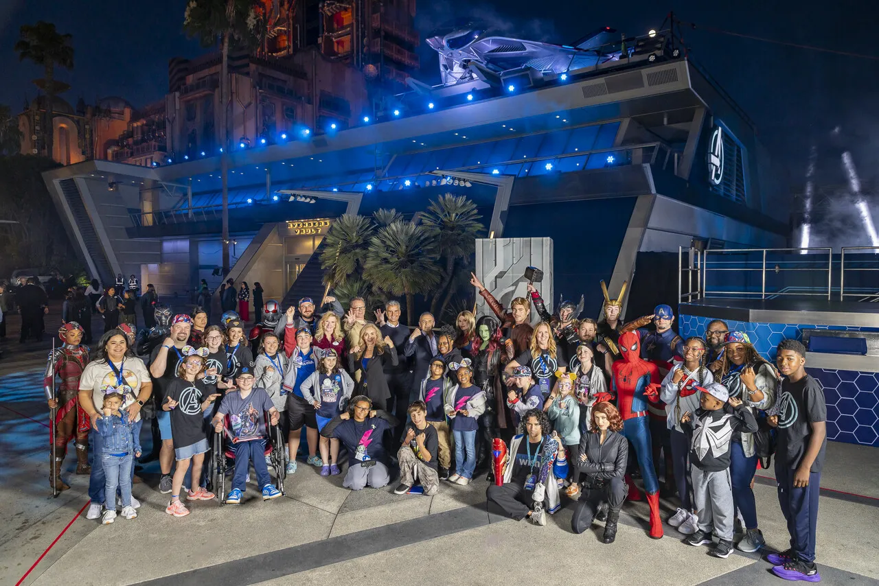 Sugarwish at Disneyland on World Wish Day with Make-A-Wish families