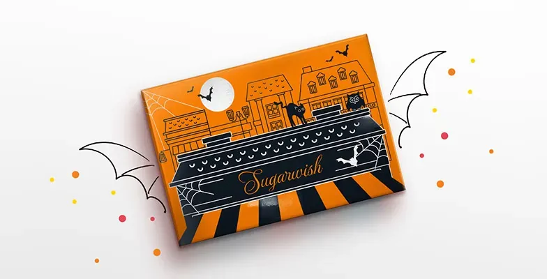 Halloween sugarwish ecard gift.