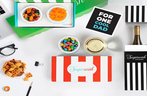 Last-minute Father's Day gift idea — Sugarwish recipient-choice gift with custom photo card