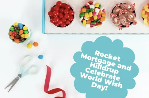 Rocket Mortgage and Hilldrup Celebrate World Wish Day