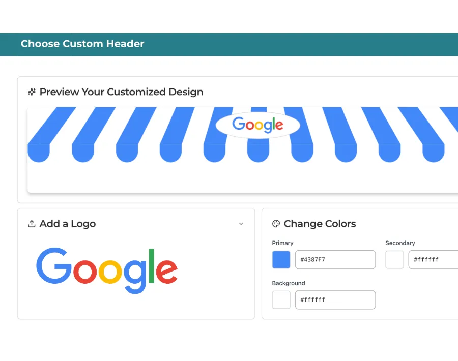 Custom branded Sugarwish digital gift experience