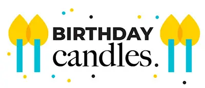 Candle gift eCard with cozy design