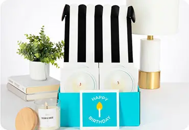 Candle gift for milestone moments