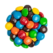 Peanut M&Ms candy option