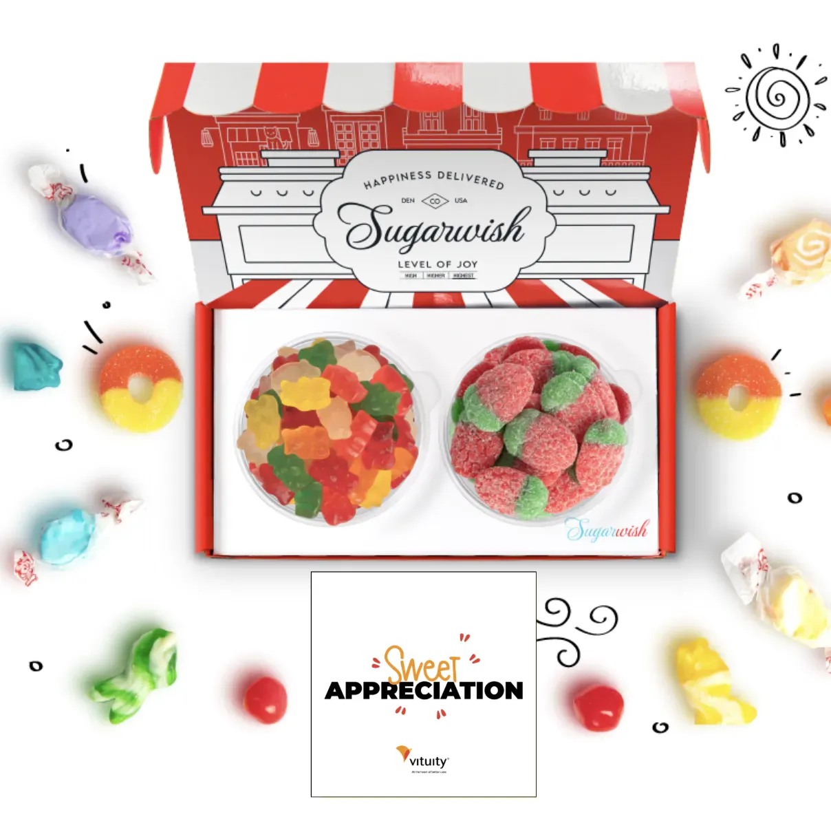 Vituity employee appreciation program case study with Sugarwish
