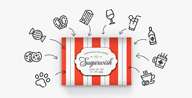 Customize a Sugarwish gift box