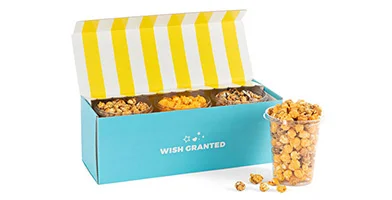Popcorn and Pretzels gift box