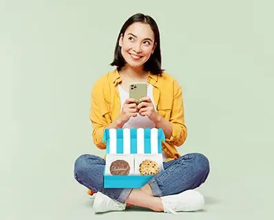 Freshly baked Sugarwish cookie gift assortment