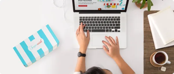 Team members sharing a memorable gifting experience