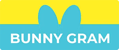 Easter eCard design with bunny