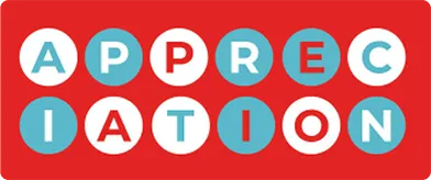 Thank you appreciation eCard with colorful design