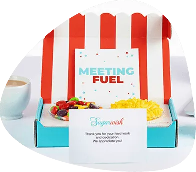 Sugarwish gift box with colorful treats