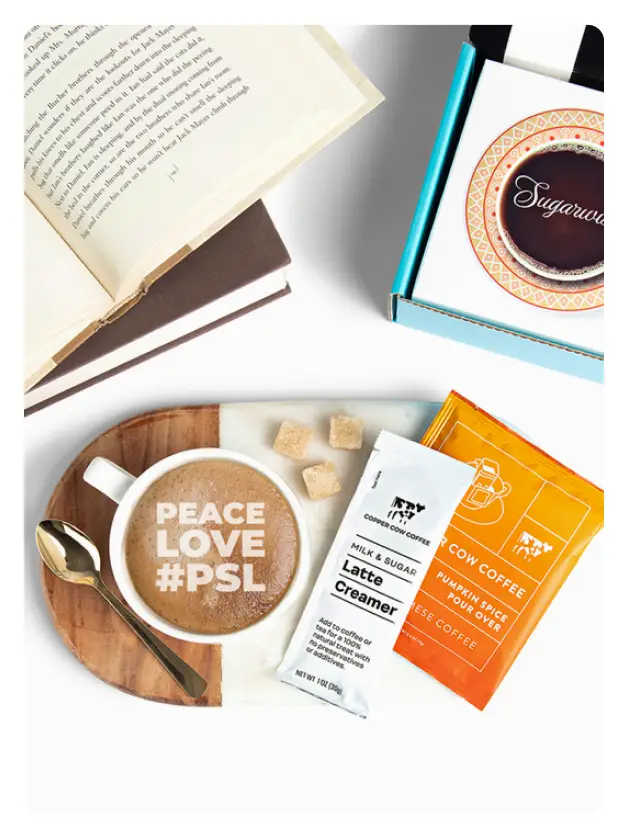 Fall beverages selection