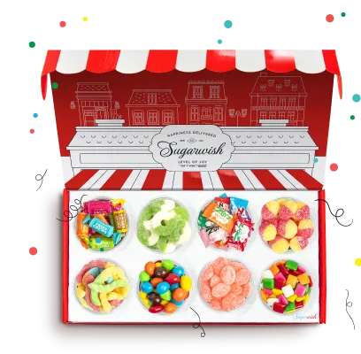 Sugarwish graduation gift with sweet treats