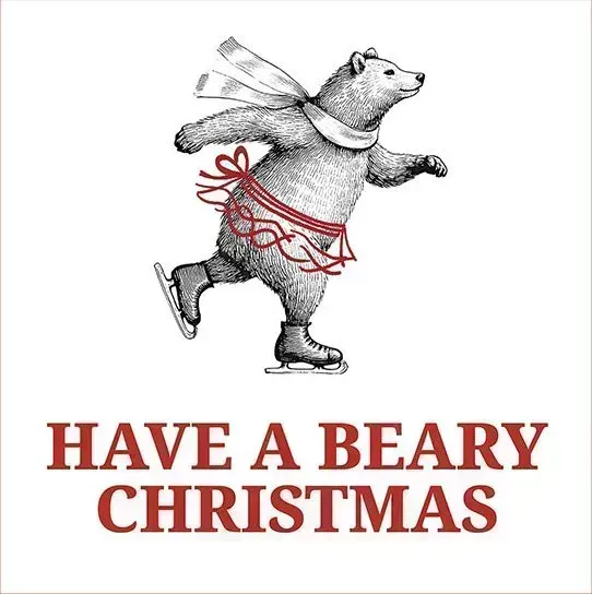 Have a Beary Christmas holiday ecard