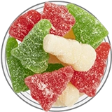 Gummy Trees and Snowmen