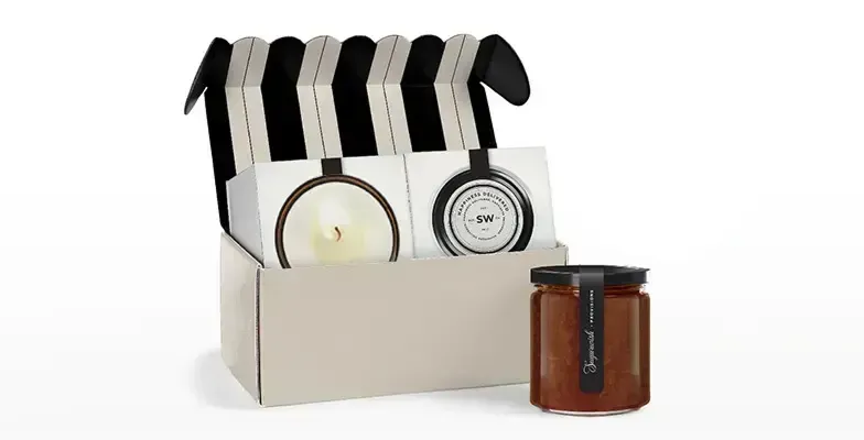 Sugarwish gourmet goods and spa gift box