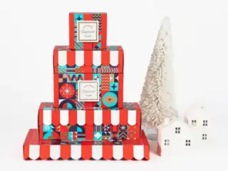 Sugarwish Holiday gift box being delivered