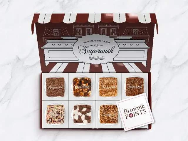 Person selecting a Sugarwish gift on their phone