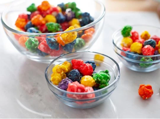 Recipient selects their favorite popcorn flavors