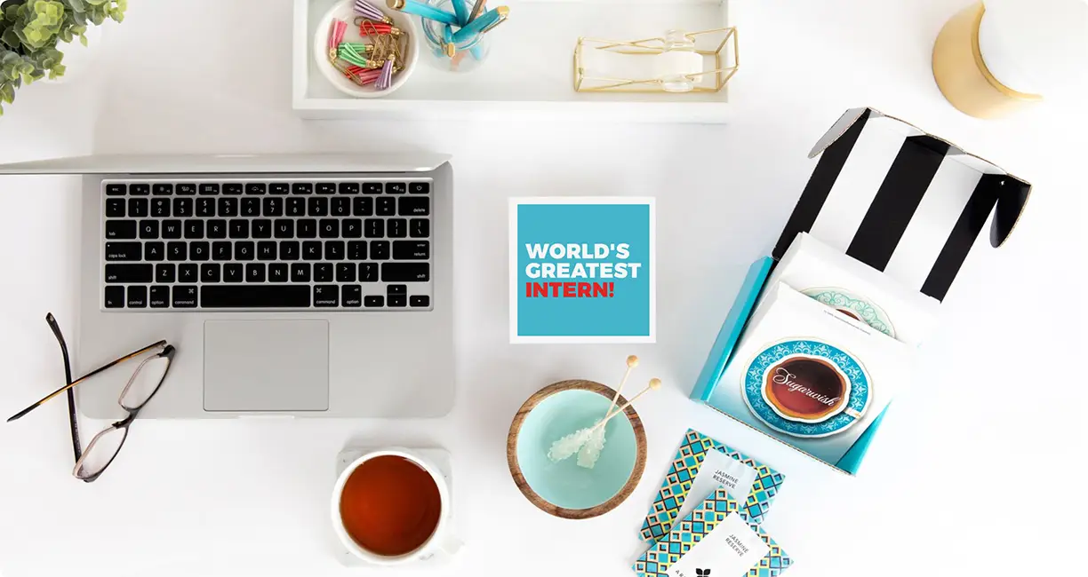 Intern Day sugarwish banner