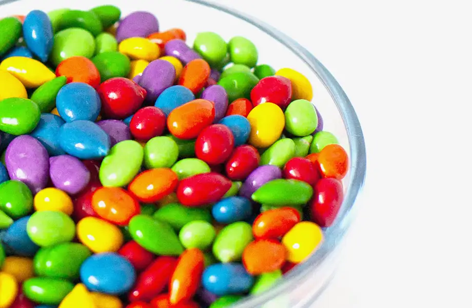 Assorted candy gift selection