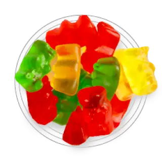 Gummy candy assortment