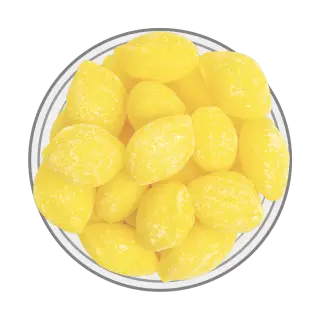Lemon drops candy