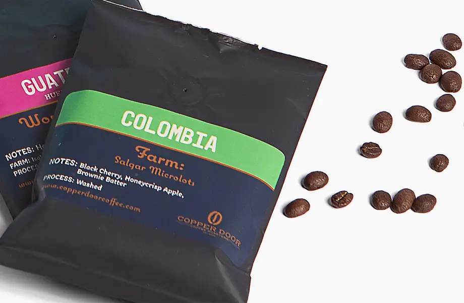 Coffee and tea gift selection