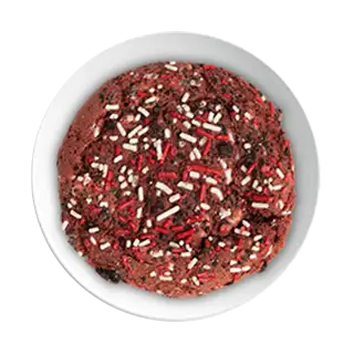 Stuffed red velvet cookies