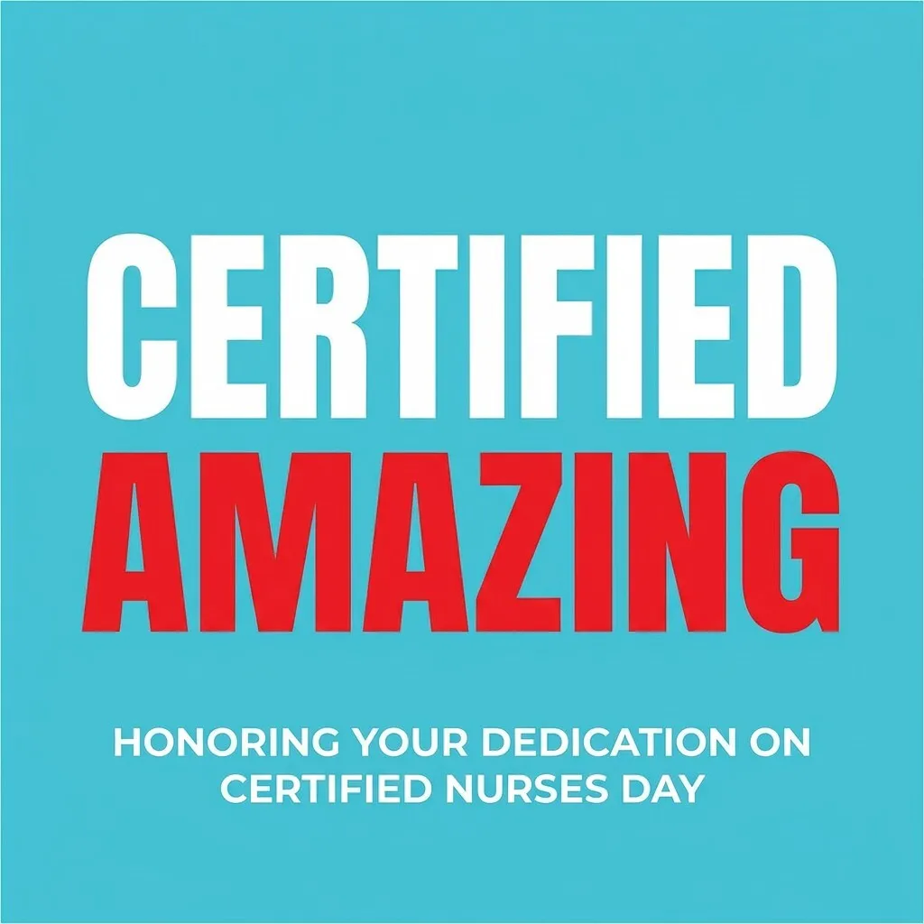 Certified Amazing Nurses Day eCard