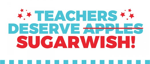 TEACHER deserve schoolandteachers sugarwishecard