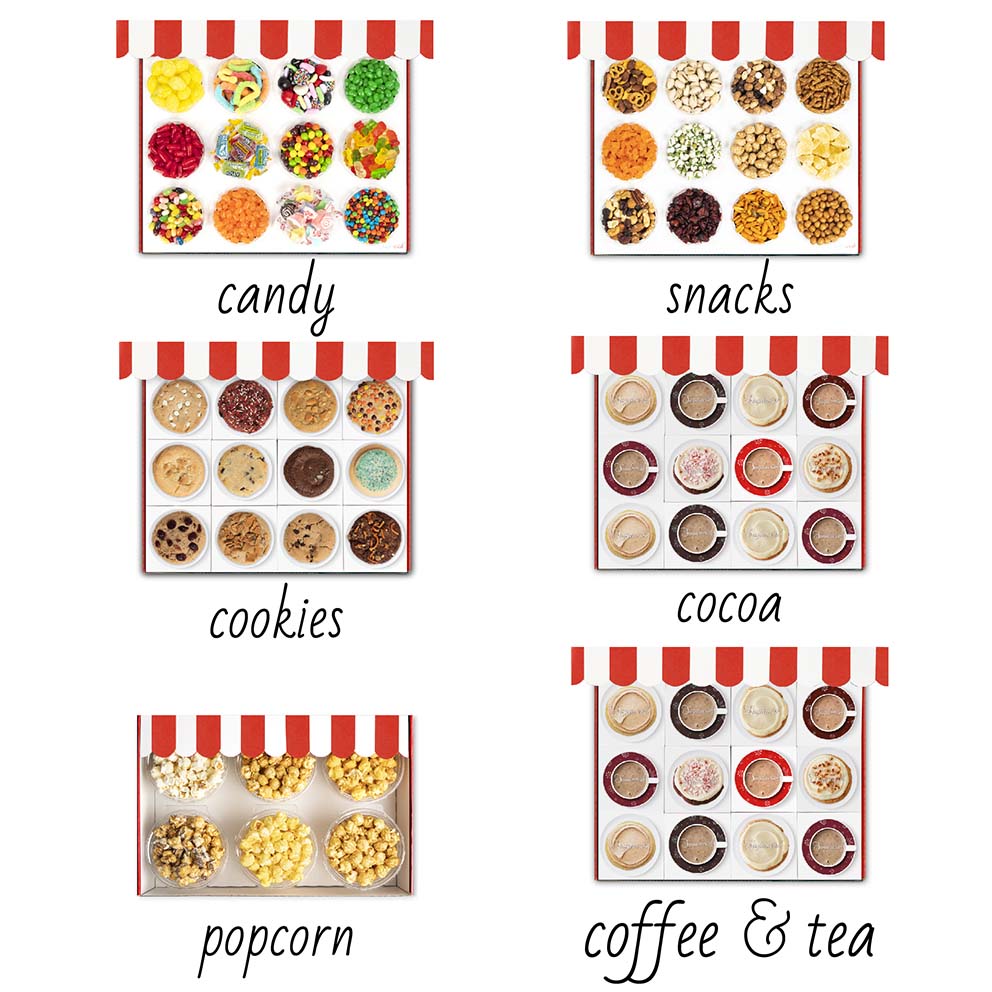 Sugarwish Holiday Treats Sugarwish gift sizes