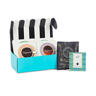 Sugarwish Our Coffee & Tea gift sizes