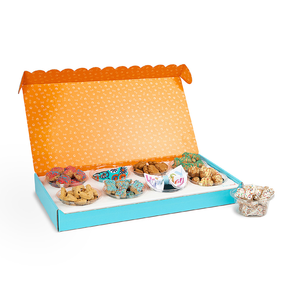 Sugarwish Our Dog Treats gift sizes