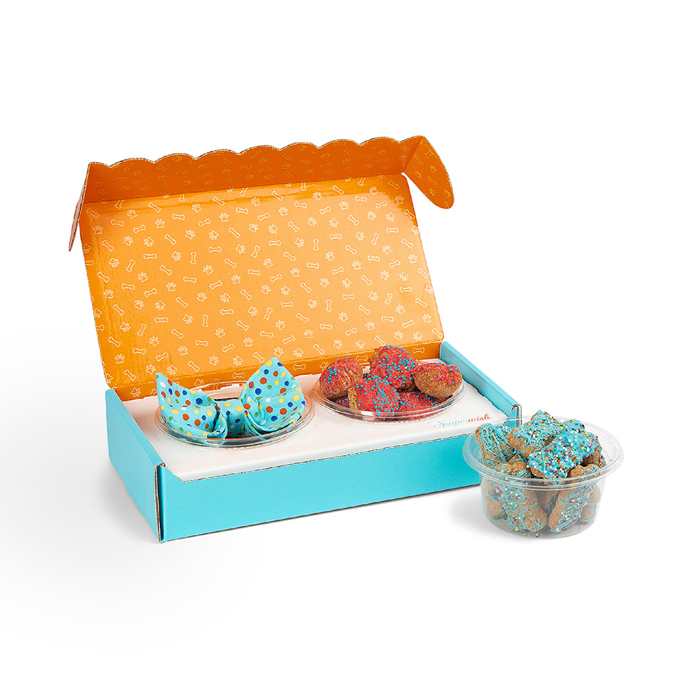 Sugarwish Our Dog Treats gift sizes