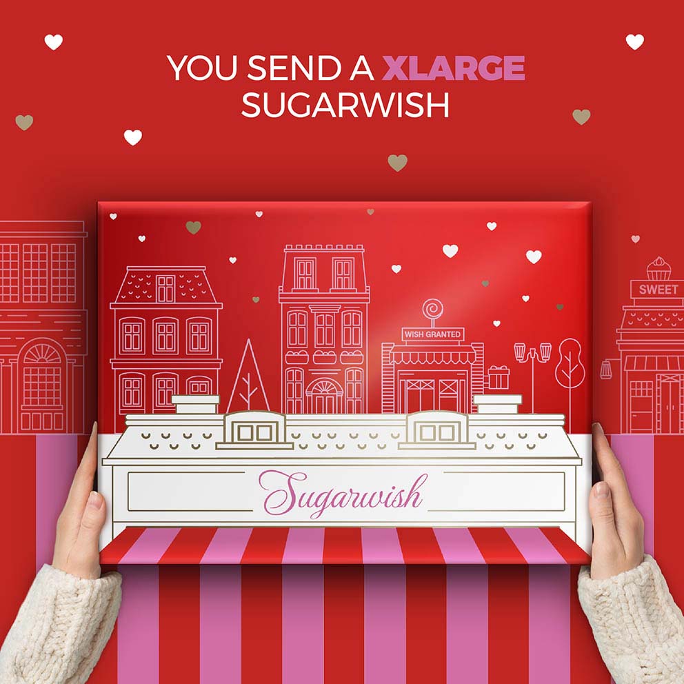 Sugarwish Our Valentine's Sugarwish gift sizes