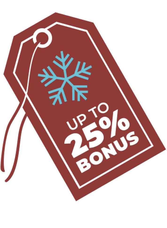 sale discount tag for twenty five percent off