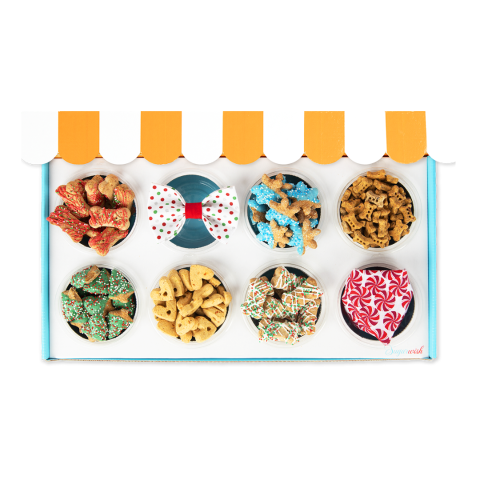 Sugarwish Our Dog Treats gift sizes