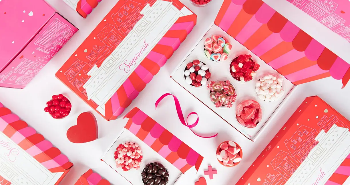 Valentine sugarwish banner